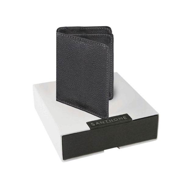 CHALCO -  Card Case In Genuine Leather (Anti-microbial )