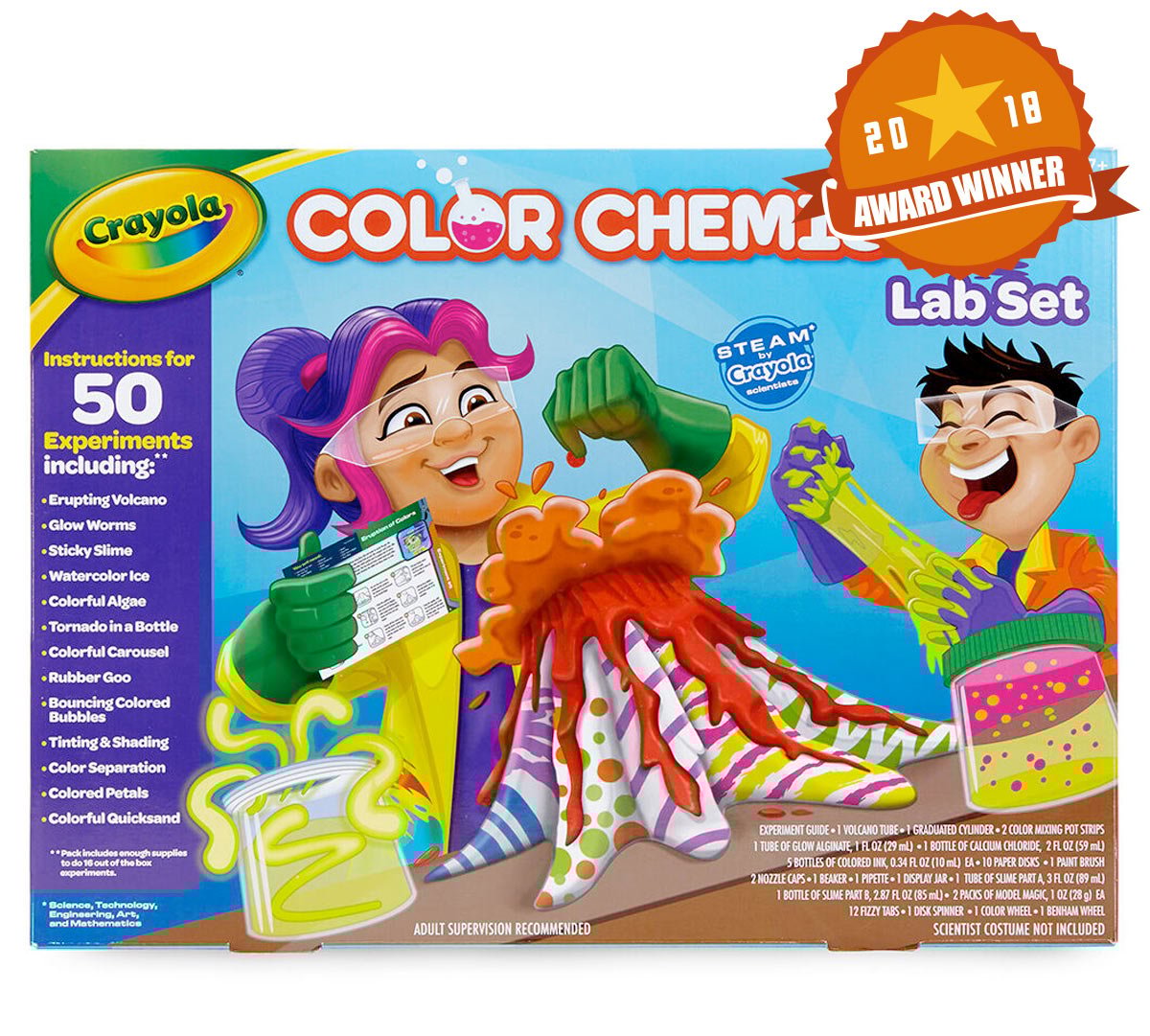 50 science experiments.