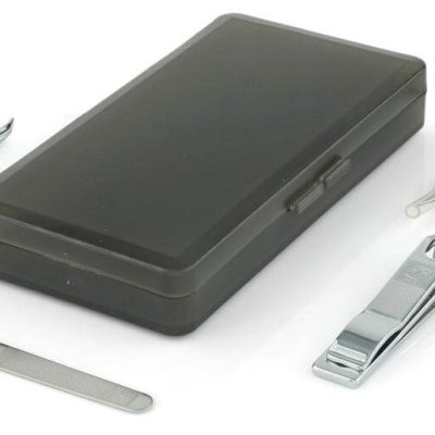 GLINA - Premium Grooming _ Manicure Set - Silver