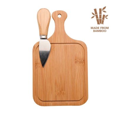 SIENA - eco-neutral® Bamboo Cutting Board with Knife_